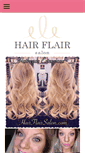 Mobile Screenshot of hairflairsalon.com